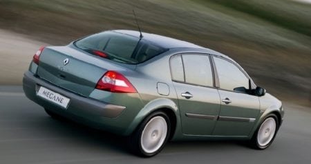 megane ii sedan rear