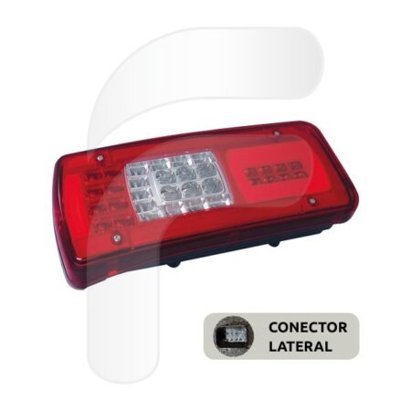 PILOTO TRASERO ORIGINAL LC11 GLOWING DAF XF CF 2012 LED IZQUIERDO CONECTOR LATERAL HDSCS 8 PINES