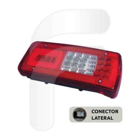 PILOTO TRASERO ORIGINAL LC11 GLOWING DAF XF CF 2012 LED DERECHO CONECTOR LATERAL HDSCS 8 PINES