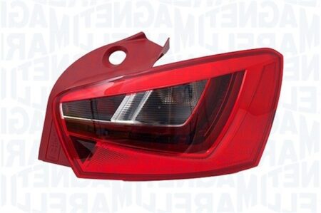 Piloto trasero derecho Seat Ibiza Años 2008 a 2017 LED Restyling 5 Puertas Plastico Rojo LLI231