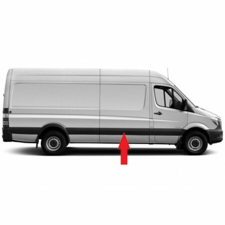 Moldura Puerta Corredera Derecha Mercedes Sprinter Años 2006 a 2017