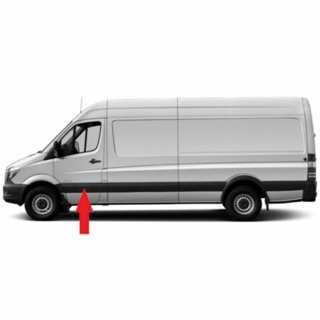 Moldura Puerta Delantera Izquierda Volkswagen Crafter Años 2006 a 2017