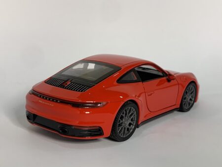 Porsche 911 Carrera 4S Rojo 1:24 Welly Coche a escala 1.24 - Imagen 2