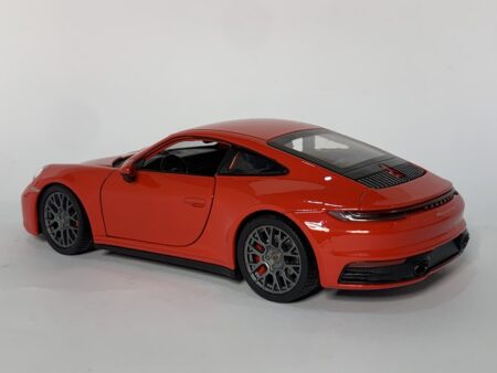 Porsche 911 Carrera 4S Rojo 1:24 Welly Coche a escala 1.24 - Imagen 3