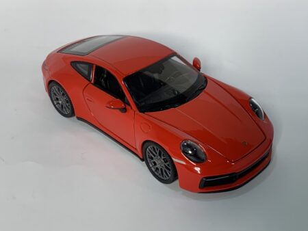 Porsche 911 Carrera 4S Rojo 1:24 Welly Coche a escala 1.24 - Imagen 5