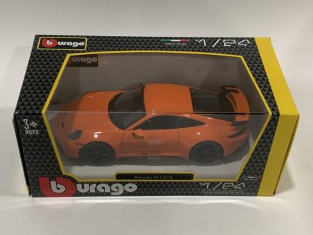 Porsche 911 (992) GT3 Naranja 1:24 Bburago Coche a escala 1.24 - Imagen 5