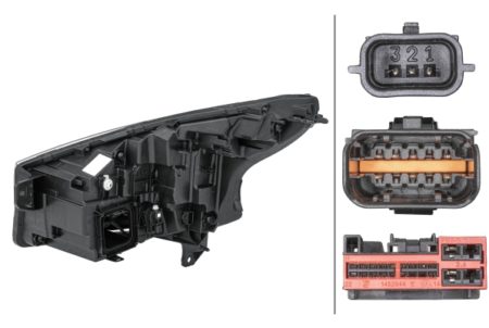 Faro Delantero Derecho Renault Trafic Año 2014 a 2019 Full Led - Imagen 2